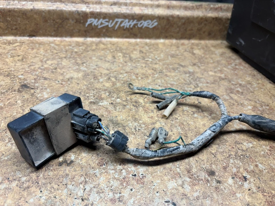 2003 Honda XR100 R Dirt Bike CDI unidade ignição 03 XR 100 XR100R Z10 - Imagem 2 de 2