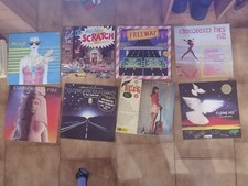 LOTTO STOCK 12 DISCHI VINILI 33 GIRI LP compilation POP ROCK LEGGERA DANCE JAZZ 