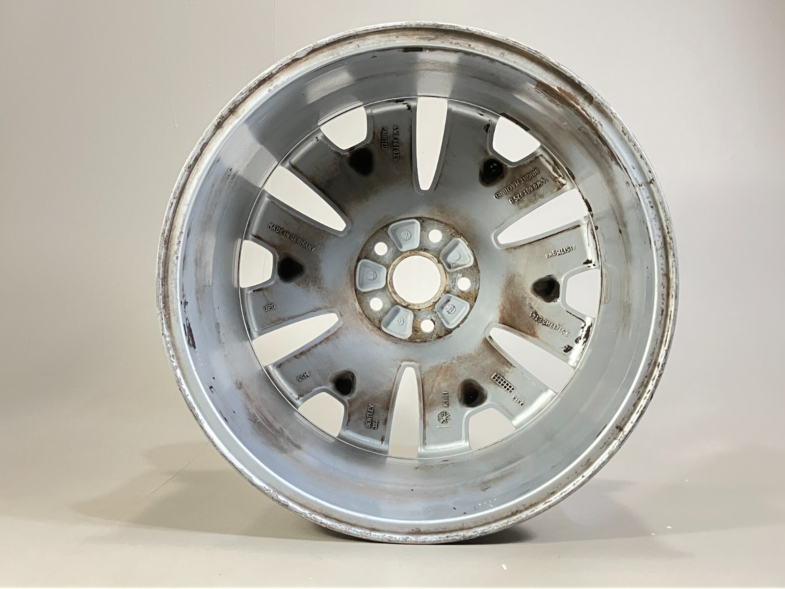 Bentley Continental GT GTC Spur OEM Wheel 19” Factory Original Rim 4W0601025