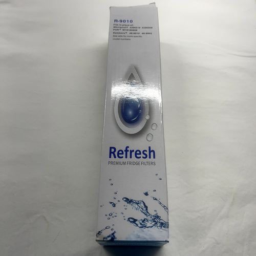 Refresh R-9010 Refrigerator Water Filters Fits 46-9010 46-9902 46-9908 8212491 - 第 2/3 張圖片