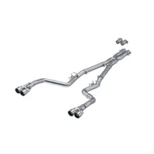 MBRP S7114AL 3" Dual Cat-Back Exhaust System w/ Quad Tips (Race ) Aluminized NEW