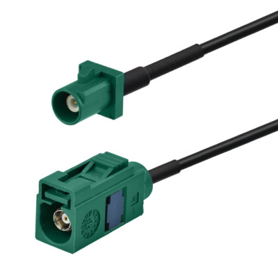 Auto Satellit Radio Receiver Antenne Erweiterung Fakra E Grün RG174 Kabel 5m