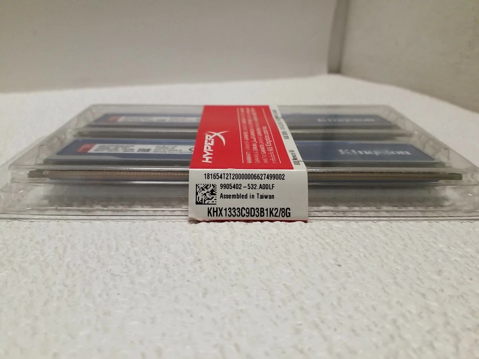Kingston HyperX BLU 8GB Kit / 2 x 4GB DDR3 1333MHz RAM KHX1333C9D3B1K2/8G - Image 4 of 4