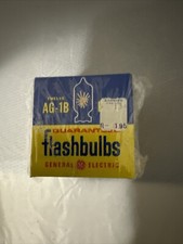 Vintage Package GE M2 Flashbulbs 16 Bulbs in 5 Packages
