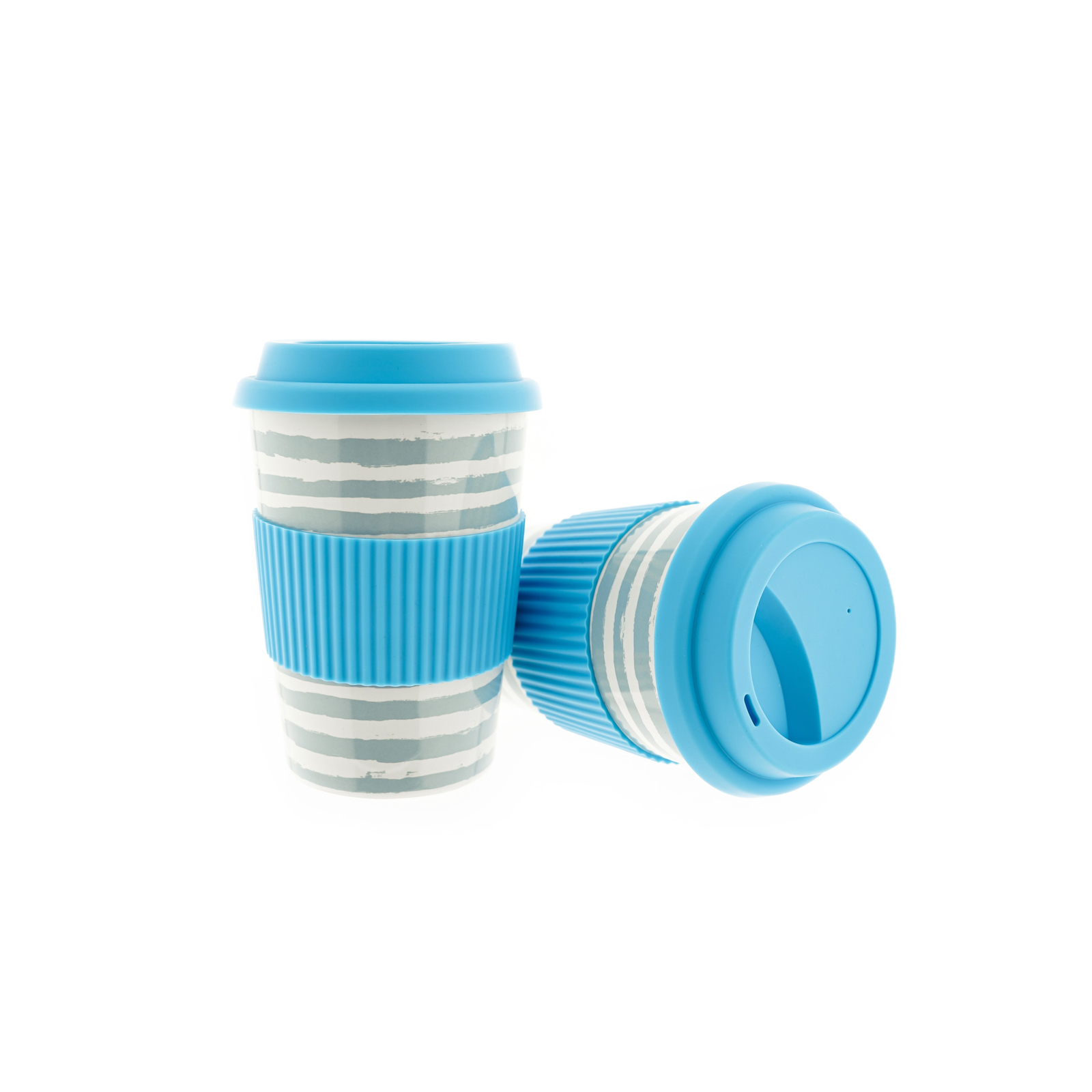 В дорогу, Порцелланский кофе в дорогу Becher mit Deckel 350 мл ZH4