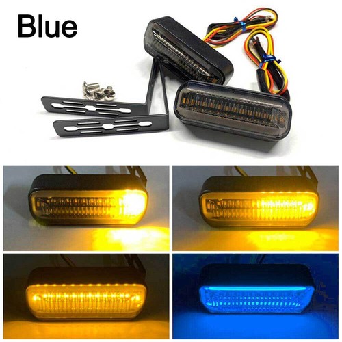 2PCS Motorcycle Squential Indicator DRL LED Turn Signal Light Brake Stop Lamp - Picture 16 of 18