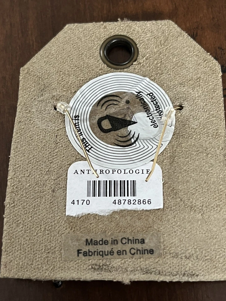 Pendientes colgantes Anthropologie 14K GF para gato piedras rojas turquesa Foto 2 de 4