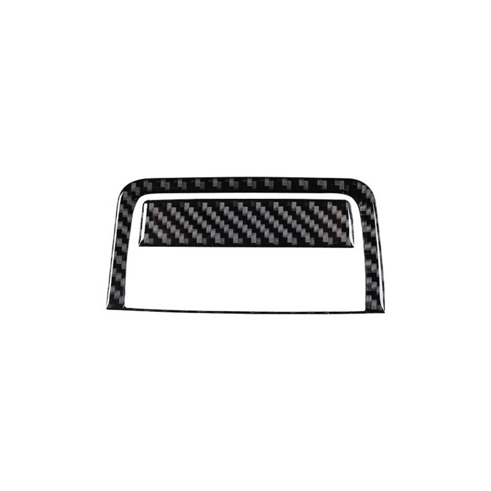 Carbon Fiber Interior Center Console Handle Cover Trim For Ford F150