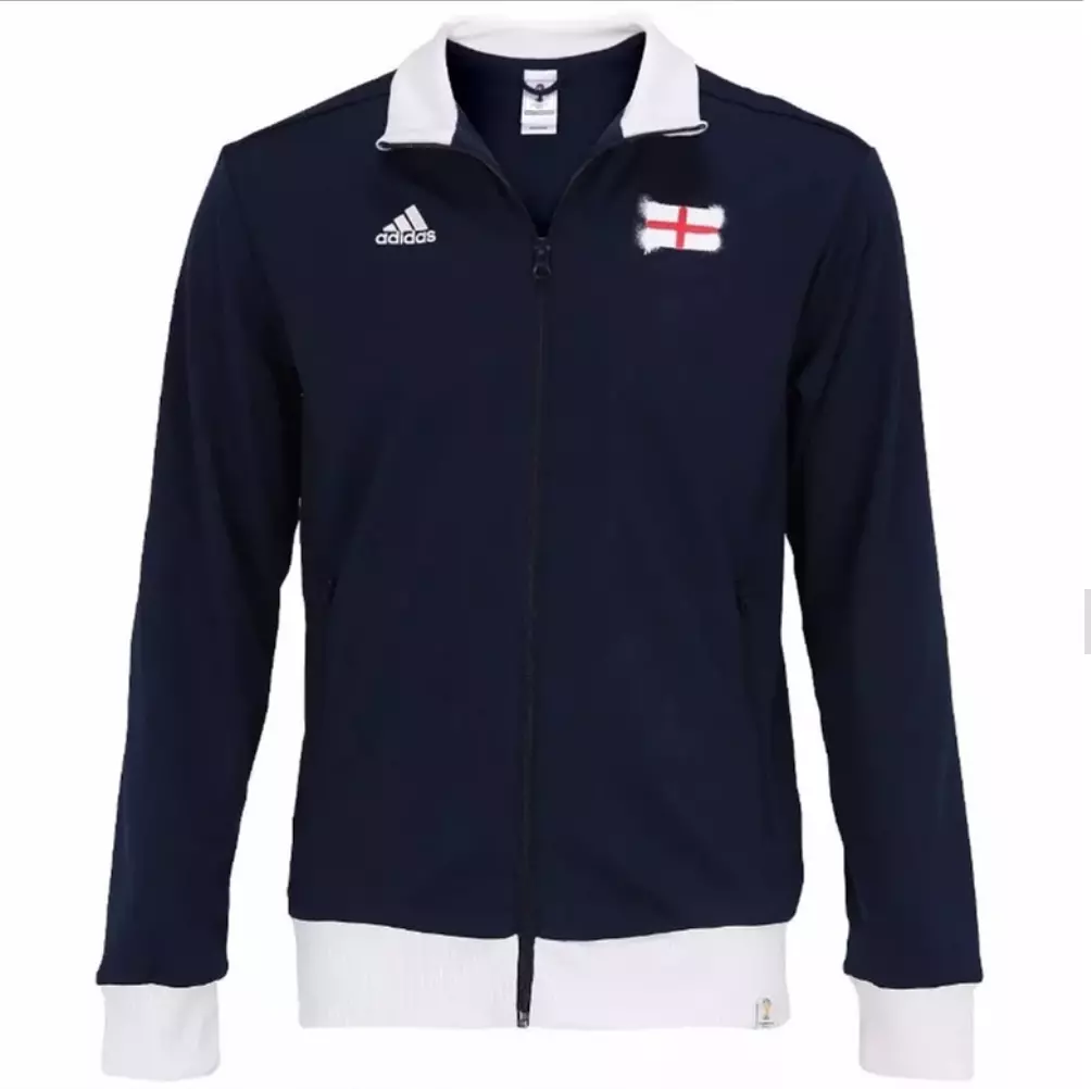 MENS adidas UK Top England United Kingdom G77818 Size Large L Blue White | eBay