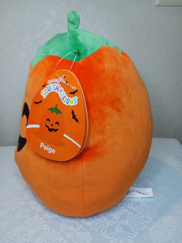 Halloween Squishmallow 8" Paige la Zucca - Foto 2 di 8