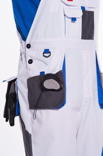 Work Trousers Painters Bib & Brace Overalls Decorators Mens Overalls UK Stock - Picture 8 of 9