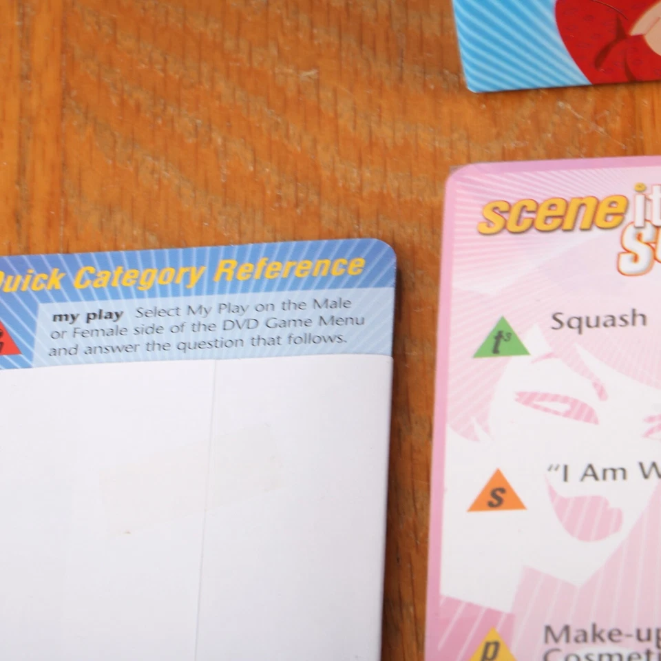 Scene It Squabble Board Game Replacement Pack Card Decks & Card Box Only - Image 3 of 4