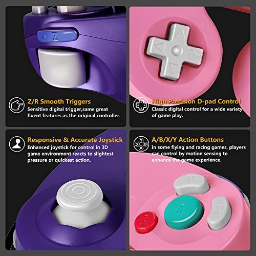Gamecube Wired Controller for Nintendo Gamecube Super Smash
