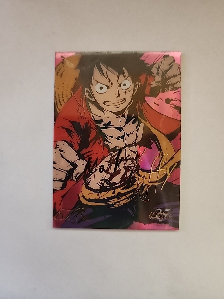 ワンピース　ONE PIECE 2022 One Piece Japanese 25th Anniversary Premium Card