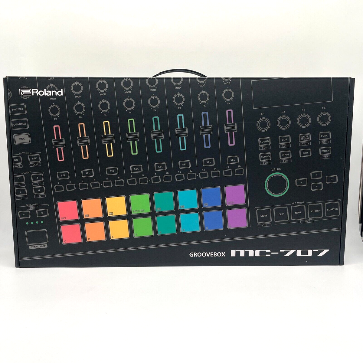 Roland MC707 Studio Headphones Groovebox for sale online | eBay Roland MC707 Studio Headphones Groovebox for sale online | eBay