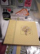 K  COMPANY Daisies 12x12 SCRAPBOOK ME  MY BIG IDEAS kit LOT of pages starter