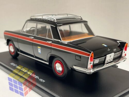 TAXI Madrid - Seat 1500 (Año 1971) - Coche clásico España (Escala 1:24) IXO, New - Foto 6 di 14