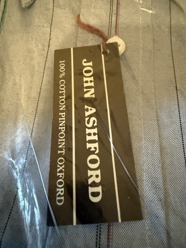 NWT JOHN ASHFORD BUTTON DOWN SHIRT - Picture 2 of 8