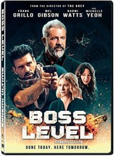 Boss Level DVD 2019 Mel Gibson, Naomi Watts, Frank Grillo NEW Region 1