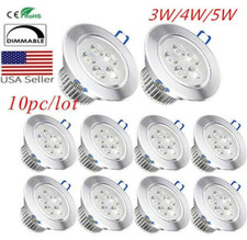 20X 3W 5W Downlight LED Dimmable Recessed Ceiling Lamp Light Spotlight 110V