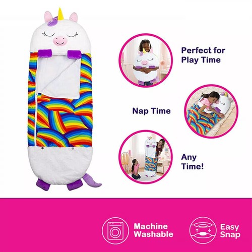 180*70cm Large Happy Nappers Kid Birthday Gift Sleeping Bag Pillow Stuffed Toy - Picture 8 of 24