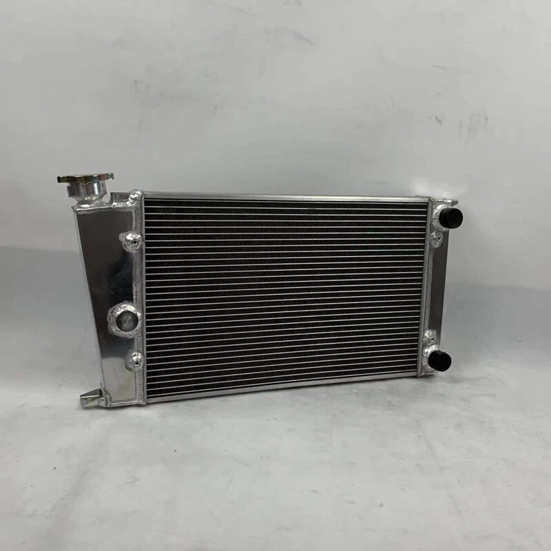 Radiador de aluminio de 2 filas para VW GOLF MK1 Jetta SCIROCCO GTI 1984-1991 1,6 L 1,8 L Foto 4 de 4