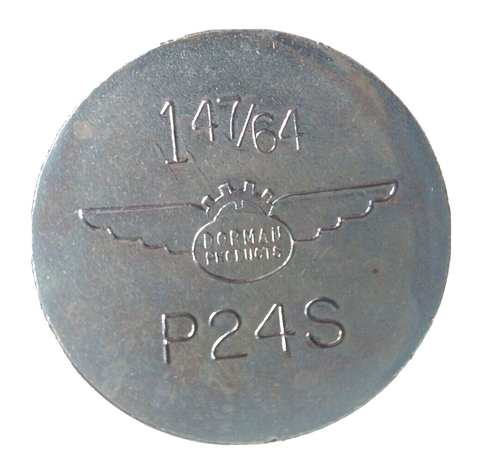 9 Pcs Freeze Expansion Plugs Steel Concave Dia. 1-47/64 Vintage DORMAN 550-024 - Picture 3 of 5