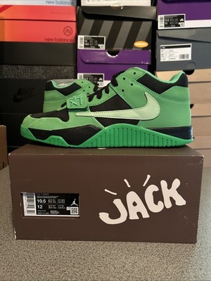 Unreleased DS Travis Scott CJ1 T-Rexx Green Spark Size 10.5 Cactus Jack