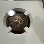 Beautiful 1884 Indian Head Cent Penny 1C NGC MS62 BN High Grade Beauty !!!