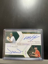 2025 National Treasures Jacob Wilson Tejada Synced-Signatures /10 JERSEY# ROOKIE