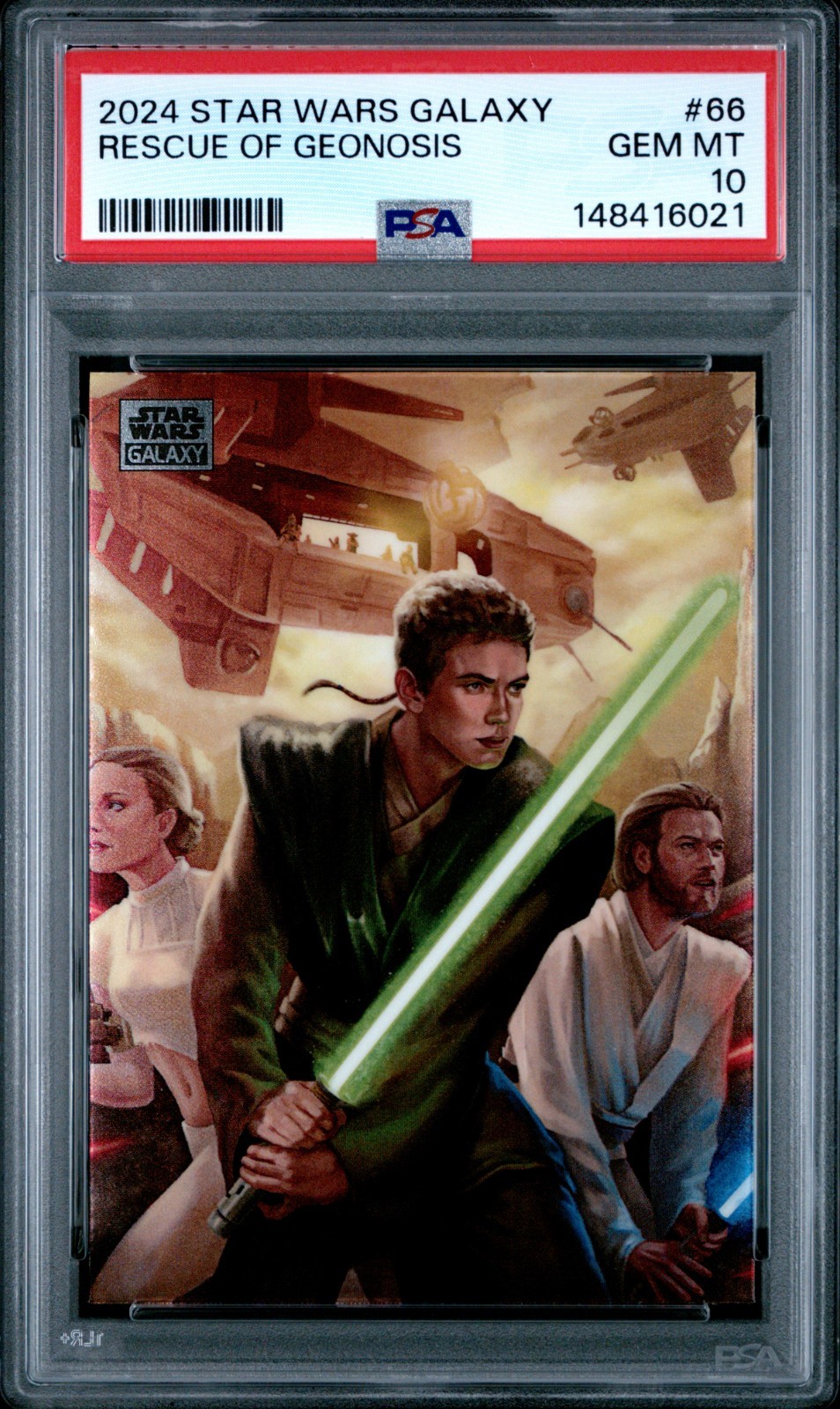 Rescue of Geonosis - 2024 Star Wars Chrome Galaxy   PSA 10