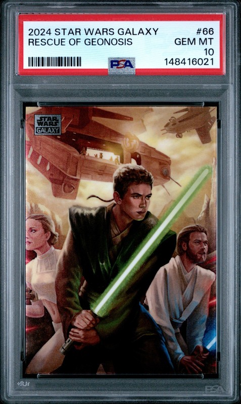 Rescue of Geonosis - 2024 Star Wars Chrome Galaxy   PSA 10