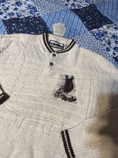 Shenandoah VINTAGE Men s XL Sweater With Chest Embroidery NWT