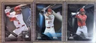 3 Card Lot 2026 Topps Chrome Black Angels Mike Trout /150, Moore RC, Guzman RC