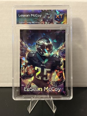 Collectors XT LeSean McCoy Custom Art Slab Philadelphia Eagles