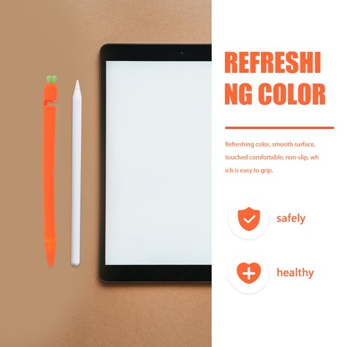 Carrot Protective Cover Screen Pen for Touchscreen Silicone Stylus Case - 第 6/11 張圖片