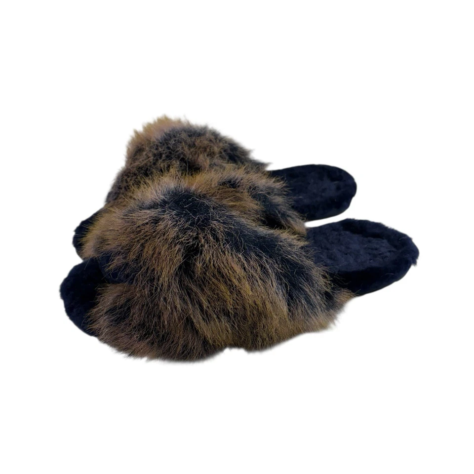 Zapatillas EMU Australia Mujer 9 Azul Beige Mayberry Lava Piel de Oveja Piel Sintética Foto 3 de 4