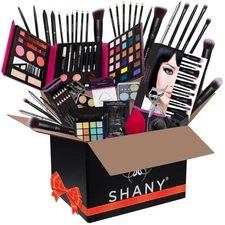 SHANY HOLIDAY CHRISTMAS EXCLUSIVE MAKEUP BUNDLE GIFT SET - MAKEUP COSMETICS LOT