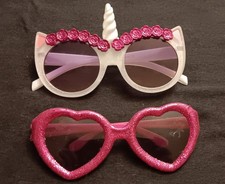 Kids Fun Fashion Glasses Sunglasses Pair For Play Use