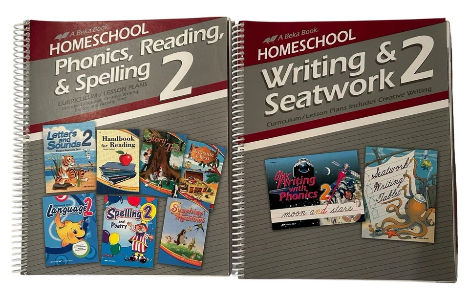 Abeka Grade 2 Lesson Plans Writing Phonics Reading Arithmetics Homeschool - Image 2 of 4