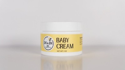 Baby Cream, Natural Organic Moisturizing Cream for Sensitive Skin, Chamomile, 
