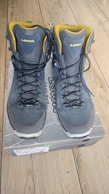 Lowa Malta GTX Mid  Herren Wanderstiefel - stahlblau, NEU, Größe EU 48,