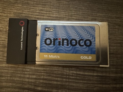 Lucent Orinoco Gold PC24E-H-FC Wi-Fi PCMCIA Card Vintage Wireless Network Card