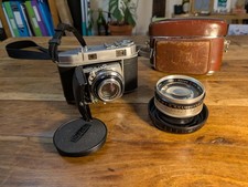 Kodak Retina iic Xenon F/2.8 50mm Fully Working With 80mm f/4 Lens
