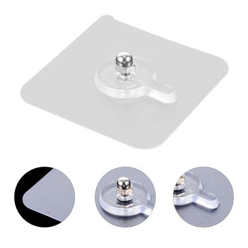 12 PCS Hangers Trace Screw Sticker Hard Wall Picture Hooks for Brick - Picture 12 of 12