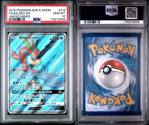 Keldeo-GX graded PSA 10 for sale on eBay