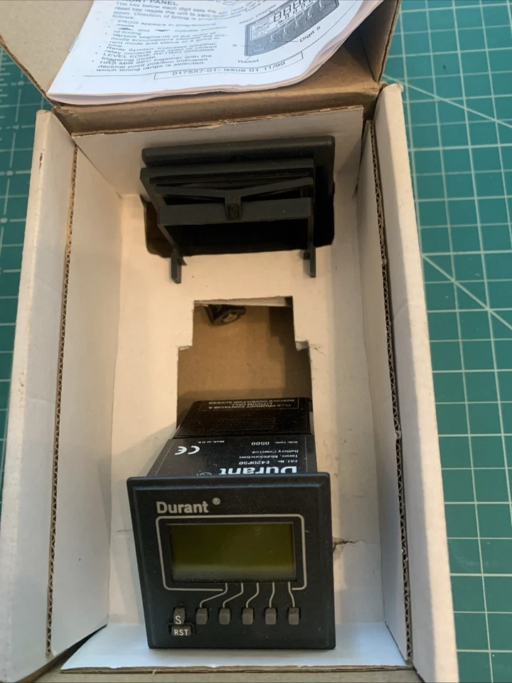 DURANT E42DP50 PROGRAMMABLE TIMER MULTIFUNCTION BATTERY POWERED - Image 2 of 3