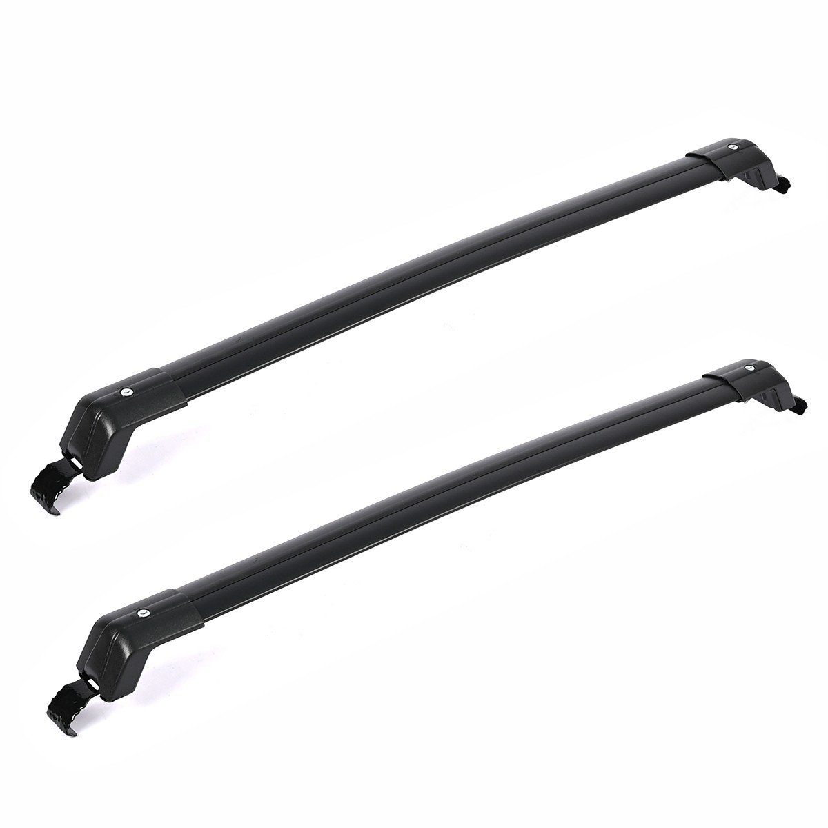 Top Roof Rack Cross Bar Luggage Carrier Black For Dodge Grand Caravan 2008-2020