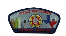 1997 Jamboree Circle Ten Council TX 37-97 JSP BLU Bdr (VT897)