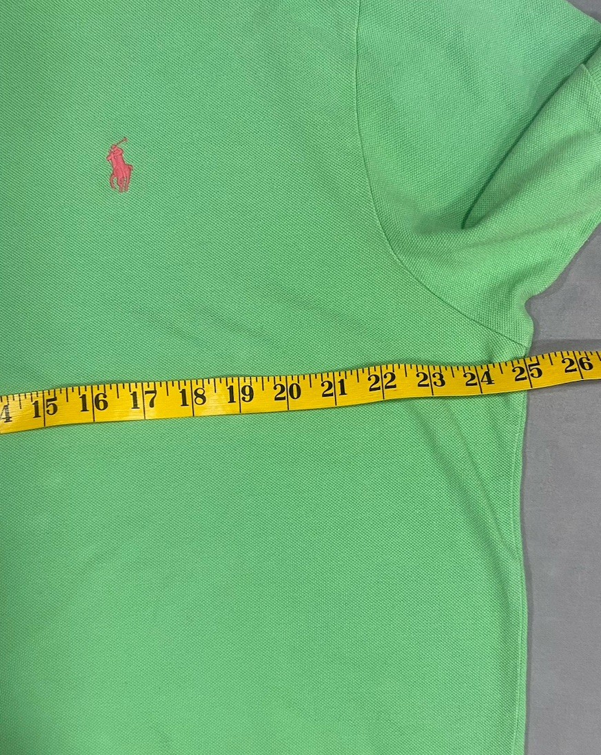 Polo Ralph Lauren Men’s Polo Shirt XL Green Short Sleeve Old Money Country Club thumbnail 4